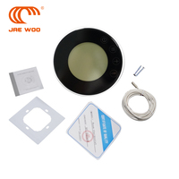 Termostato WiFi Tuya de 220V para Montaje en Pared, Control Dual de Temperatura con Bloqueo Infantil para Película Calefactora de Grafeno de Carbono Ondol Coreana