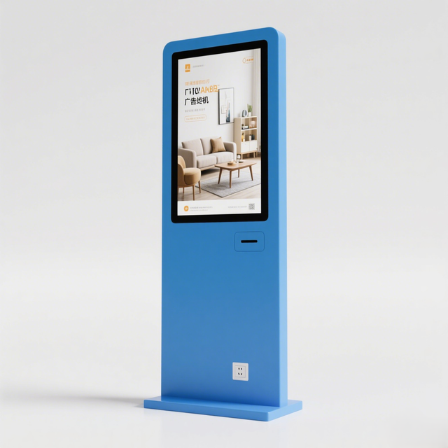 Outdoor Digital Signage Advertising Kiosk with OEM Enclosure for Commercial Information Display and Interactive Terminal Use