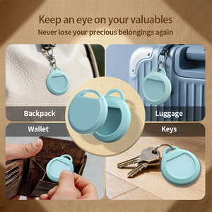 Localizzatore AirTag MFi <span class=keywords><strong>Apple</strong></span> Find My Google Find Hub Portachiavi con <span class=keywords><strong>Batteria</strong></span> Sostituibile e <span class=keywords><strong>Custodia</strong></span> in Silicone - Product Image 6