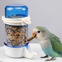 CT W131 Abreuvoir automatique pour oiseaux, grande capacité, en plastique, résistant aux chutes, accessoires pour cage à oiseaux, toutes saisons