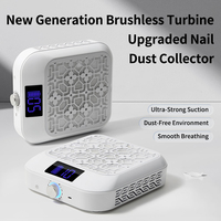 Aspirateur à ongles professionnel rechargeable 6600 mAh, turbine sans balais, collecteur de poussière, triple filtration, pour salon de beauté, vente en gros