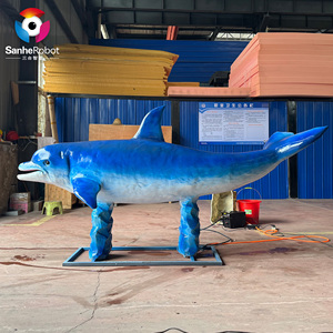 3D trong nhà/ngoài trời cơ khí animatronic gai cá heo biển mô hình động vật cho trung tâm mua sắm không gian công cộng phiêu lưu công viên - Product Image 5