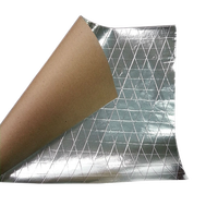 Isolation thermique en feuille réfléchissante FSK, isolation thermique résistante à la chaleur, feuille d'aluminium pour toiture, feuille de kraft