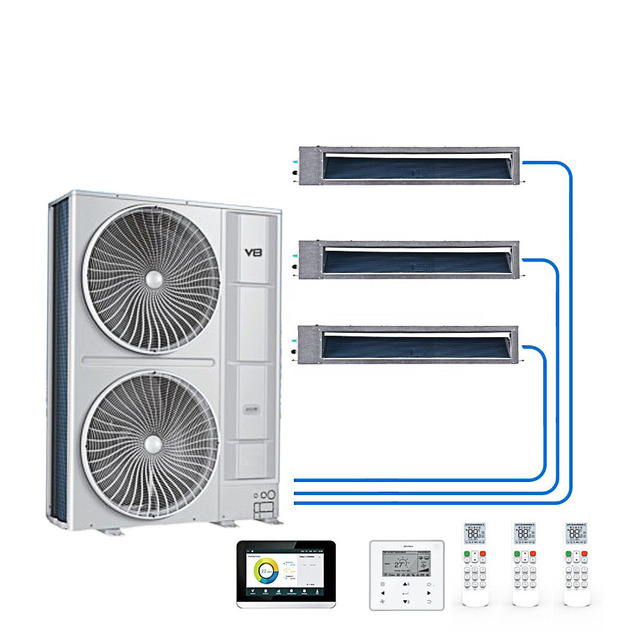 R410a Multi DC Inverter HVAC System 5 Ton Central Air Conditioning Split Unit Duct Zone Midea VRF VRV System Air Conditioner