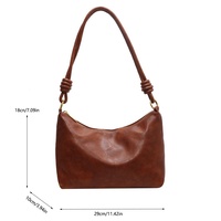 Sac Tendance 2025 nouvelle mode sac à bandoulière en cuir souple de haute qualité pour femmes avec sac à bandoulière géométrique à large sangle pour femmes