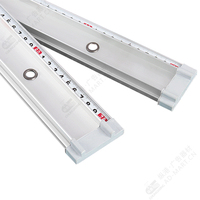 Gran oferta, regla de corte de seguridad de 100cm/Regla de plotter de corte de publicidad de aluminio/regla recta