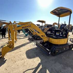 Gebrauchter Komatsu PC20MR Bagger für Bau/Landwirtschaft mit Niedriger Betriebsstundenzahl, Motorgetriebe, 2 Tonnen Betriebsgewicht - Product Image 4