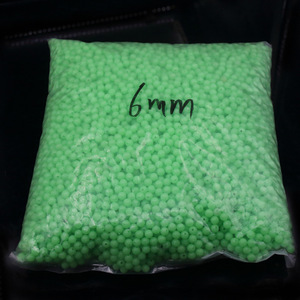 ลูกปัดเรืองแสงในที่มืด CGF ขนาด 6 มม. อุปกรณ์ตกปลาพลาสติกสำหรับดึงดูดปลา - Product Image 1