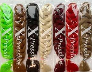 <span class=keywords><strong>Trenzas</strong></span> <span class=keywords><strong>Africanas</strong></span> de Ganchillo de 24 y 82 Pulgadas, Cabello Sintético Jumbo para Trenzar, <span class=keywords><strong>Trenzas</strong></span> Jumbo - Product Image 3