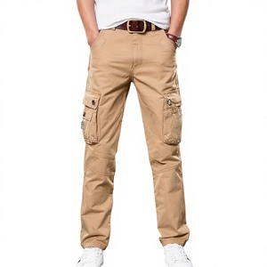 Factory Made New Arrival Men Casual Cargo Pants Outdoor Use Breathable Quick Dry Winter <b>Low</b> Price Custom Logo Print OEM Service - Product Image 1