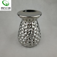 Brûleur de bougie à huile essentielle aromatique en céramique, brûleur de cire parfumée, chauffe-cire avec bougies chauffe-plat, vente en gros