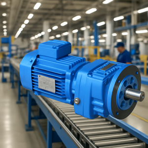 Nbr loạt cứng nhắc răng sườn xoắn ốc tốc độ hộp số bánh răng giảm tốc với 220V 380V 400V 415V 440V 480V <span class=keywords><strong>AC</strong></span> động cơ điện 3 pha - Product Image 3