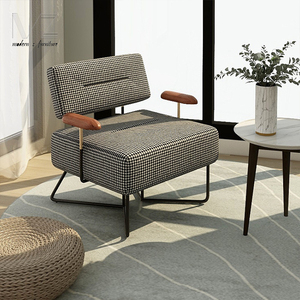 Ý Đồ Nội Thất Nhà Cánh Tay Đơn Sofa Khu Vực Chờ Đợi Phòng Chờ Trang Trí Giọng Phòng Khách Vải Thỉnh thoảng Ghế - Product Image 4