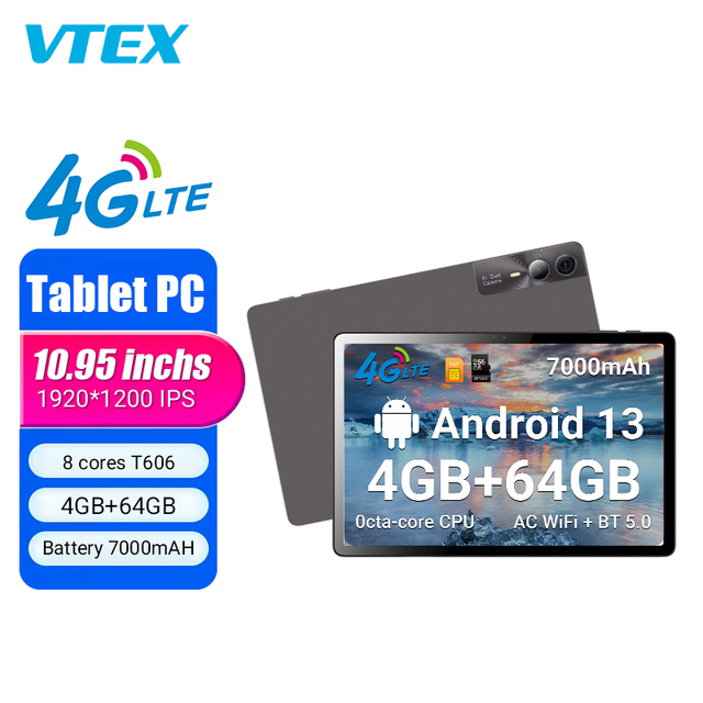 10.95 Inch Large Screen Tablet Metal Body T606 Octa Core InCell Display Full Accessories Kit BT Keyboard Stylus Tablet Pc