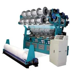 Warp Knitting Machine for Knitting 3D Spacer Mesh Fabrics