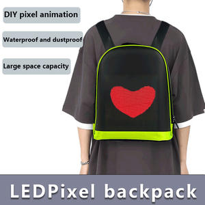Sac à dos publicitaire mobile lumineux LED, nouvelle vente explosive, publicité mobile, sac à dos scolaire LED, téléphone portable Bluetooth - Product Image 2