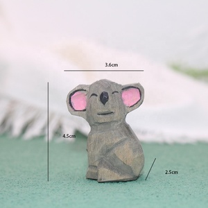 Animales de madera de estilo madera, juguete de madera hecho a mano para niños - Product Image 5
