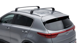 Barres transversales <span class=keywords><strong>de</strong></span> <span class=keywords><strong>toit</strong></span> en alliage d'aluminium noir, capacité <span class=keywords><strong>de</strong></span> charge <span class=keywords><strong>de</strong></span> 100 kg, durables, <span class=keywords><strong>de</strong></span> haute qualité, compatibles avec <span class=keywords><strong>KIA</strong></span> <span class=keywords><strong>SPORTAGE</strong></span> 2016-2020 SUV - Product Image 4
