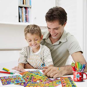 comida padre-hijo interactivo de la etiqueta engomada de papel juguetes <span class=keywords><strong>pegatinas</strong></span> Perfume de diseño de la etiqueta engomada - Product Image 1