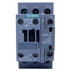 Contactor de CA <span class=keywords><strong>230</strong></span> V 50/60 HZ AC3 4 kW 400 V Contactos AUX 1 NA + 1 <span class=keywords><strong>NC</strong></span> 3 polos, Tamaño S0 Terminal de Tornillo - Product Image 1