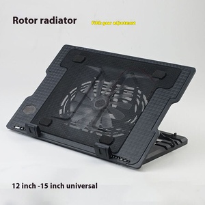 Base de Refrigeración Ajustable <span class=keywords><strong>para</strong></span> Portátil, Plegable, de Aluminio, con Doble Ventilador de Plástico, <span class=keywords><strong>para</strong></span> Ordenador Portátil - Product Image 4