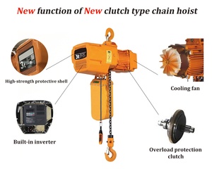 חזון 1 t 1 טון 2 טון שרשרת להניף רשת חשמל להניף 3ton 3ton - Product Image 5