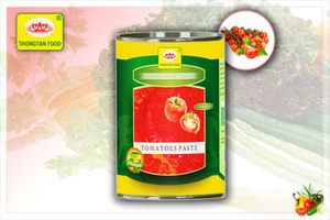 Pâte de tomates cerises entières salées et épicées de 15 oz en conserve avec une durée de conservation de 2 ans - Product Image 1