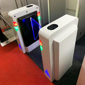Mới Sang Trọng Tốc Độ Nhanh Thông Minh Bi-Hướng Flap Hàng Rào Cổng Lối Vào Thoát Hệ Thống Cửa Quay Với Thẻ <span class=keywords><strong>RFID</strong></span> <span class=keywords><strong>Acess</strong></span> Điều Khiển - Product Image 5