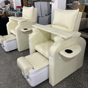 Chaise de spa pour les pieds pas chère, chaise de manucure et pédicure moderne et luxueuse, chaise multifonctionnelle pour salon de beauté des ongles - Product Image 4