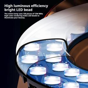 Anneau lumineux LED de 8 pouces avec support flexible pour téléphone, idéal pour TikTok, diffusion en direct, vidéo et maquillage - Product Image 3