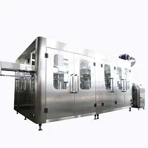 Small Carbonated Drink Filling Machine CSD Filler Pet Bottle Soft Drink Filling Machine