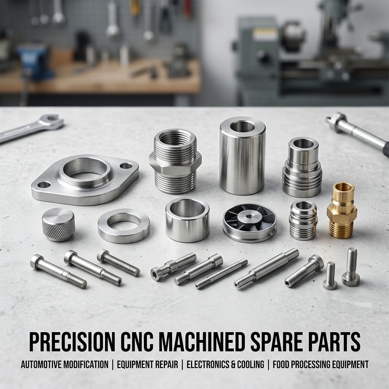 OEM Custom CNC Machining Spare Parts