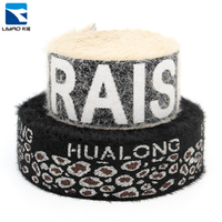 Vente en gros Ceinture élastique en jacquard doux et confortable pour femme 5cm Sous-vêtement extensible en nylon et fourrure de vison avec sangle