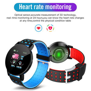 Smartwatch Android 119 <span class=keywords><strong>Plus</strong></span> con Display IPS da 1,44 Pollici, GPS, Impermeabile, SIM, Monitoraggio Frequenza Cardiaca 3D, Fitness Tracker e Promemoria - Product Image 3