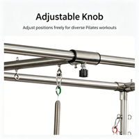 Machine combinée Pilates Reformer et Trapeze Table en bois d'érable de haute qualité, avec tour complète, de qualité professionnelle, durable et sûre, Body Essence