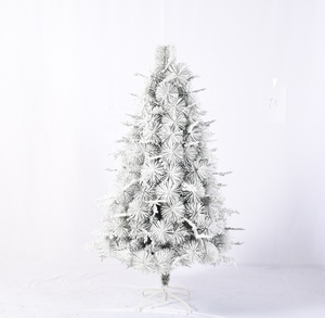 Ourwarm trắng trang trí Cây giáng sinh nhanh chóng thiết lập <span class=keywords><strong>crismas</strong></span> tuyết Pre lit đổ xô cây nhân tạo - Product Image 2