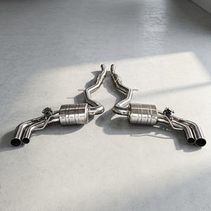 Sistema de Escape Catback con Válvulas de Alto Rendimiento para Mercedes S63 Coupé C217 W222 M177 4.0T V8, Acero Inoxidable 304 - Product Image 4