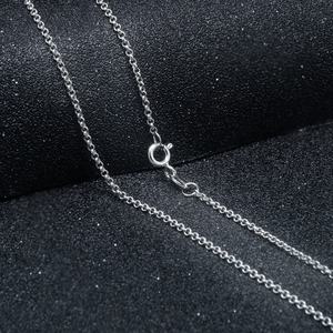 <span class=keywords><strong>JZZZ</strong></span>- 003ขายส่งเครื่องประดับแฟชั่นขายร้อน Rolo โซ่925เงินสเตอร์ลิง Belcher โซ่ - Product Image 1