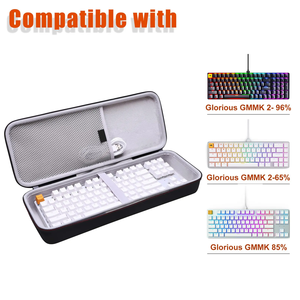 Glorious <span class=keywords><strong>GMMK</strong></span>/<span class=keywords><strong>GMMK</strong></span> 2/<span class=keywords><strong>GMMK</strong></span> clavier de jeu sac de protection coque dure EVA clavier sac de rangement - Product Image 6