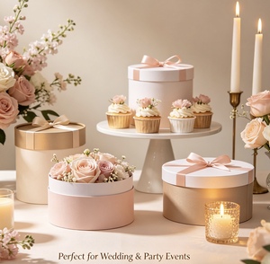 Custom Paper Cylinder <b>Wedding</b> Favor <b>Box</b> Round <b>Gift</b> Tube for <b>Wedding</b> Party - Product Image 6