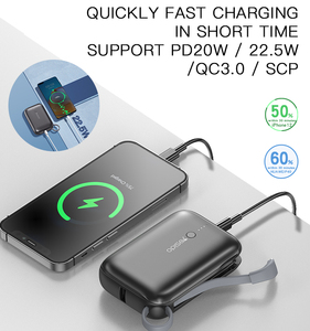Batterie externe pour téléphone portable personnalisée en usine, affichage numérique LED intelligent, <span class=keywords><strong>10000</strong></span> mAh, batterie externe mince - Product Image 5