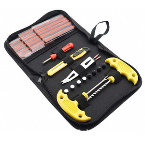 थोक 32 PCS यूनिवर्सल कार Tubeless फ्लैट टायर पंचर पैच आपातकालीन टायर मरम्मत सेट आपातकालीन Tubeless टायर मरम्मत किट - Product Image 5