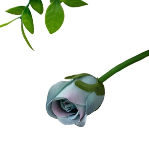 Venta al por mayor <span class=keywords><strong>rosas</strong></span> artificiales <span class=keywords><strong>dulces</strong></span> flores pintadas en verde para decoraciones de boda Cross-Border Ins Wind Style - Product Image 5