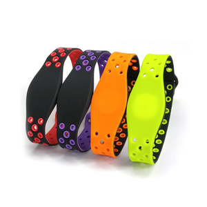 Nhận Dạng Có Thể Điều Chỉnh Không Thấm Nước Silicone TK4100 FM4100 125Khz FM1108 S50 13.56Mhz NFC RFID Dây Đeo Cổ Tay Thẻ - Product Image 4