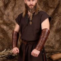 Bracelets d'armure en cuir médiéval, bracelets en cuir synthétique gaufré viking, accessoires de cosplay médiéval Renaissance