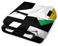 Couverture en flanelle de haute qualité avec drapeau de Nouvelle-Zélande personnalisé, pour la maison et la voiture, couverture chaude et confortable