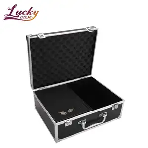 Hard Case with Foam Tattoo Kit Box Organizer Aluminum Alloy Carrying Case Aluminum Case Supplier