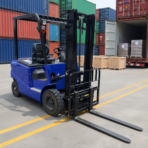 Chariot élévateur électrique <span class=keywords><strong>direct</strong></span> d'usine 4x4 2 tonnes 1 tonne 4 tonnes 5 tonnes CE ISO chariot élévateur tout terrain pour restaurants livraison gratuite - Product Image 3