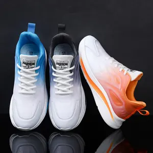 Low Price Light Weight Anti Slip Lace Up Wear Resistant Outdoor Running Men's Casual Shoes Sports