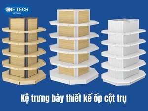 Étagères de présentation autoportantes / présentoirs Vietnam One Tech Wood Display Rack, étagère de présentation légère - Product Image 3